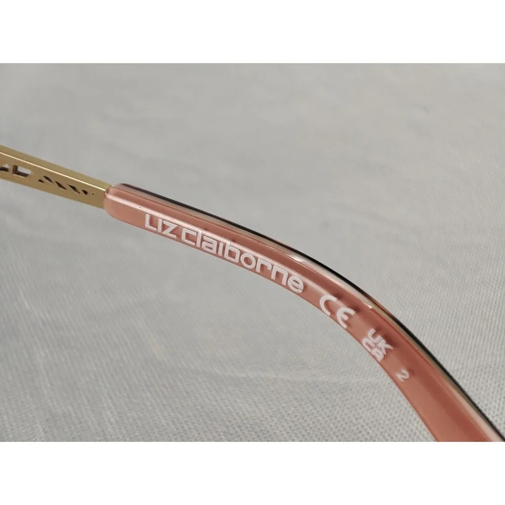 Liz Claiborne L577/S 09QHA Women's Sunglasses Brown Gold Filigree 56mm